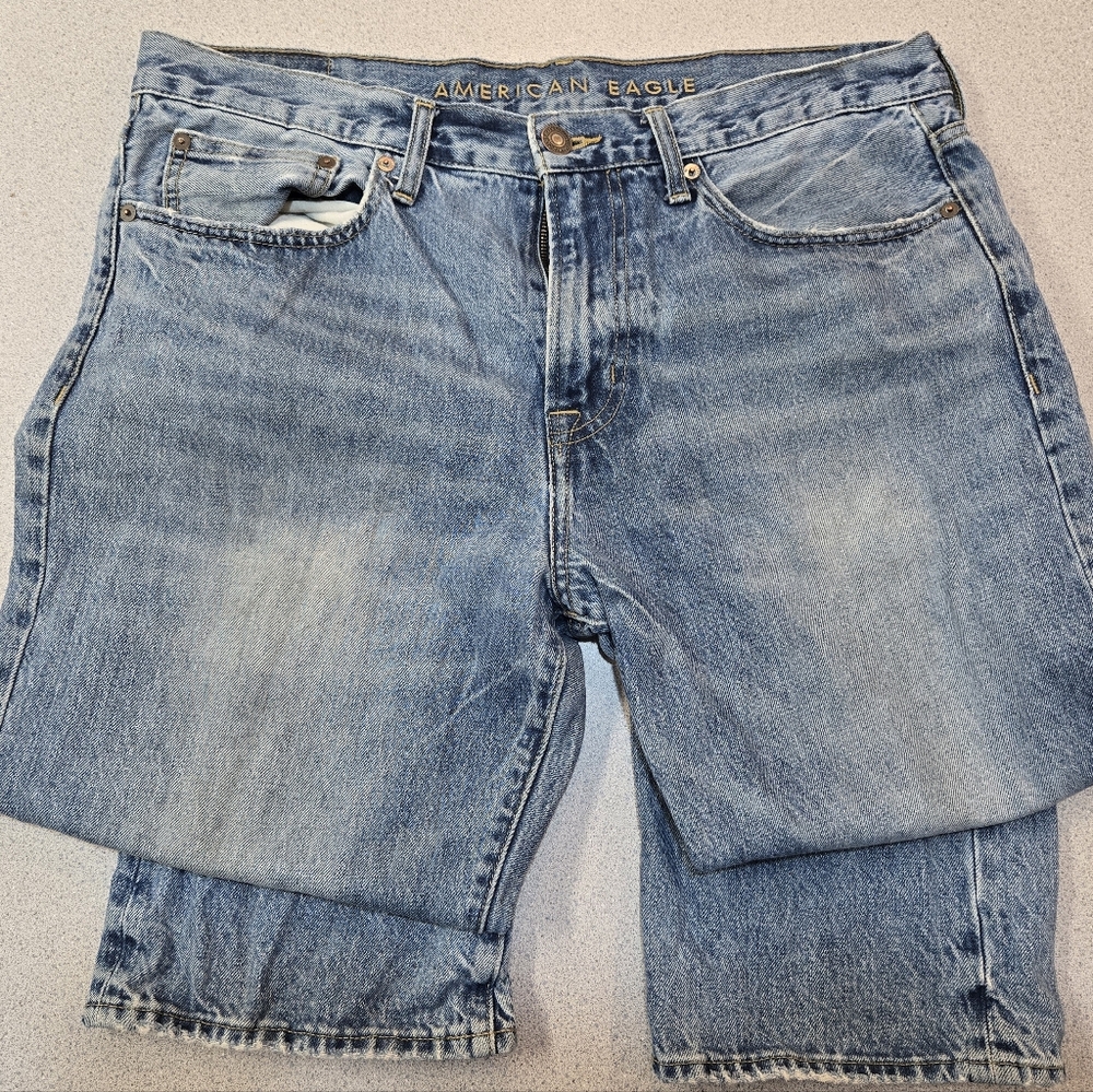 American Eagle Outfitters Light Blue Denim Pants